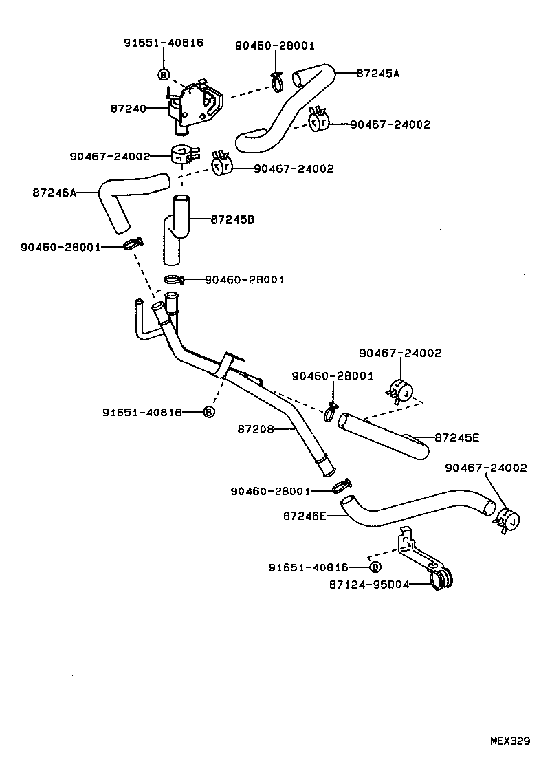  PREVIA |  HEATING AIR CONDITIONING WATER PIPING