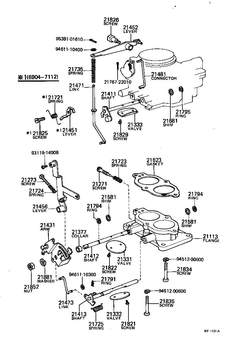  TOYOTA1000 |  CARBURETOR