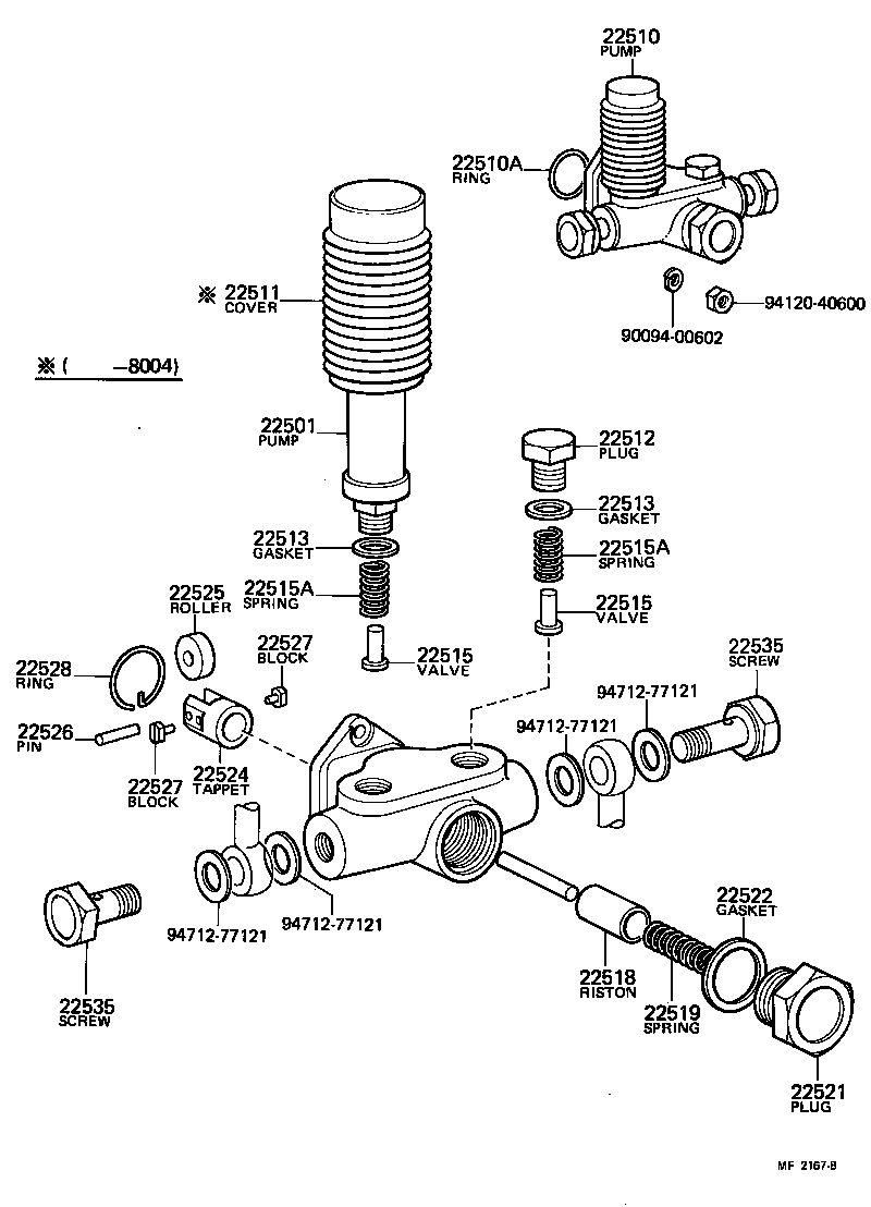  TOYOACE |  FUEL FEED PUMP