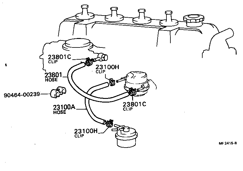  CRESSIDA |  FUEL PIPE CLAMP