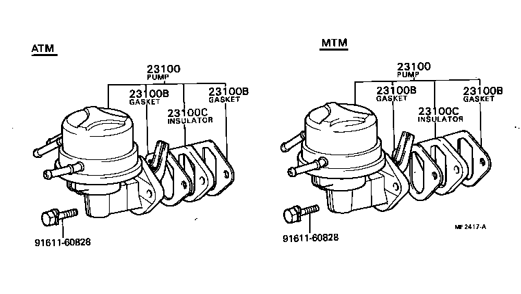  CRESSIDA |  FUEL PUMP PIPE