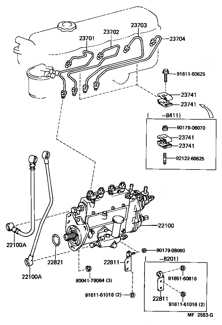  LAND CRUISER 60 |  INJECTION PUMP ASSEMBLY