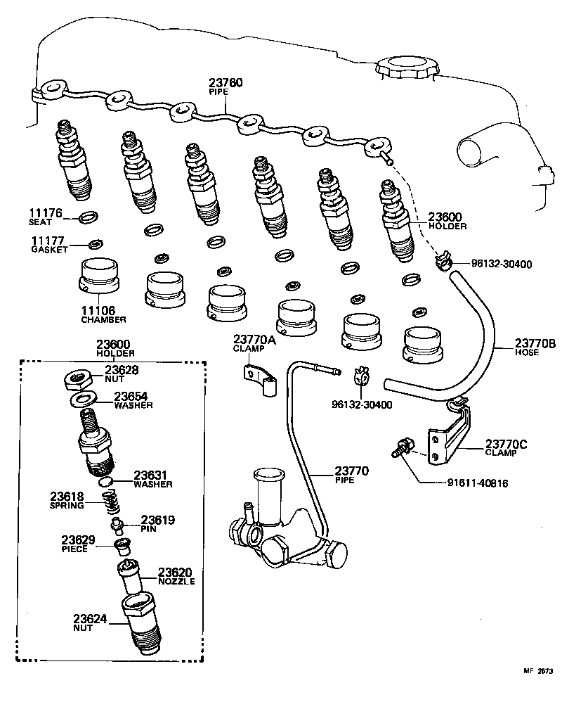  LAND CRUISER 40 |  INJECTION NOZZLE