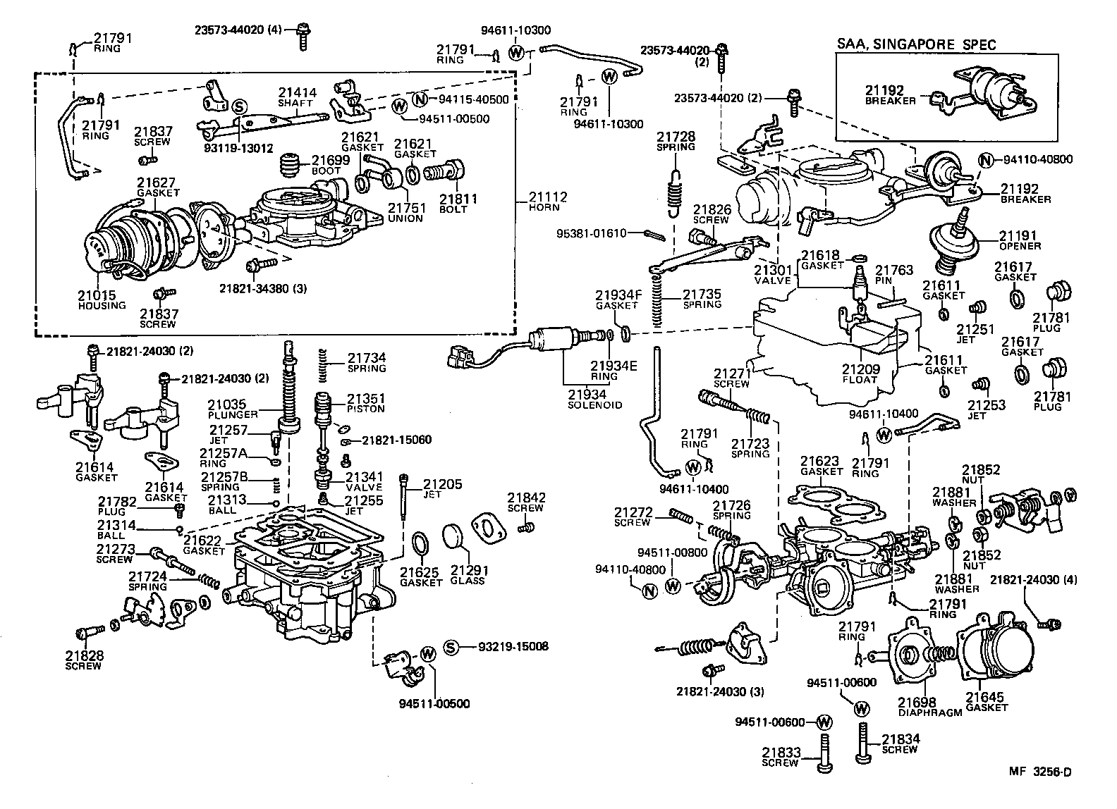  CROWN |  CARBURETOR