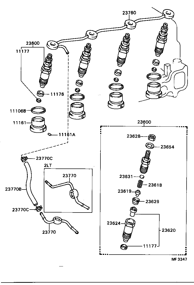  LAND CRUISER 70 |  INJECTION NOZZLE