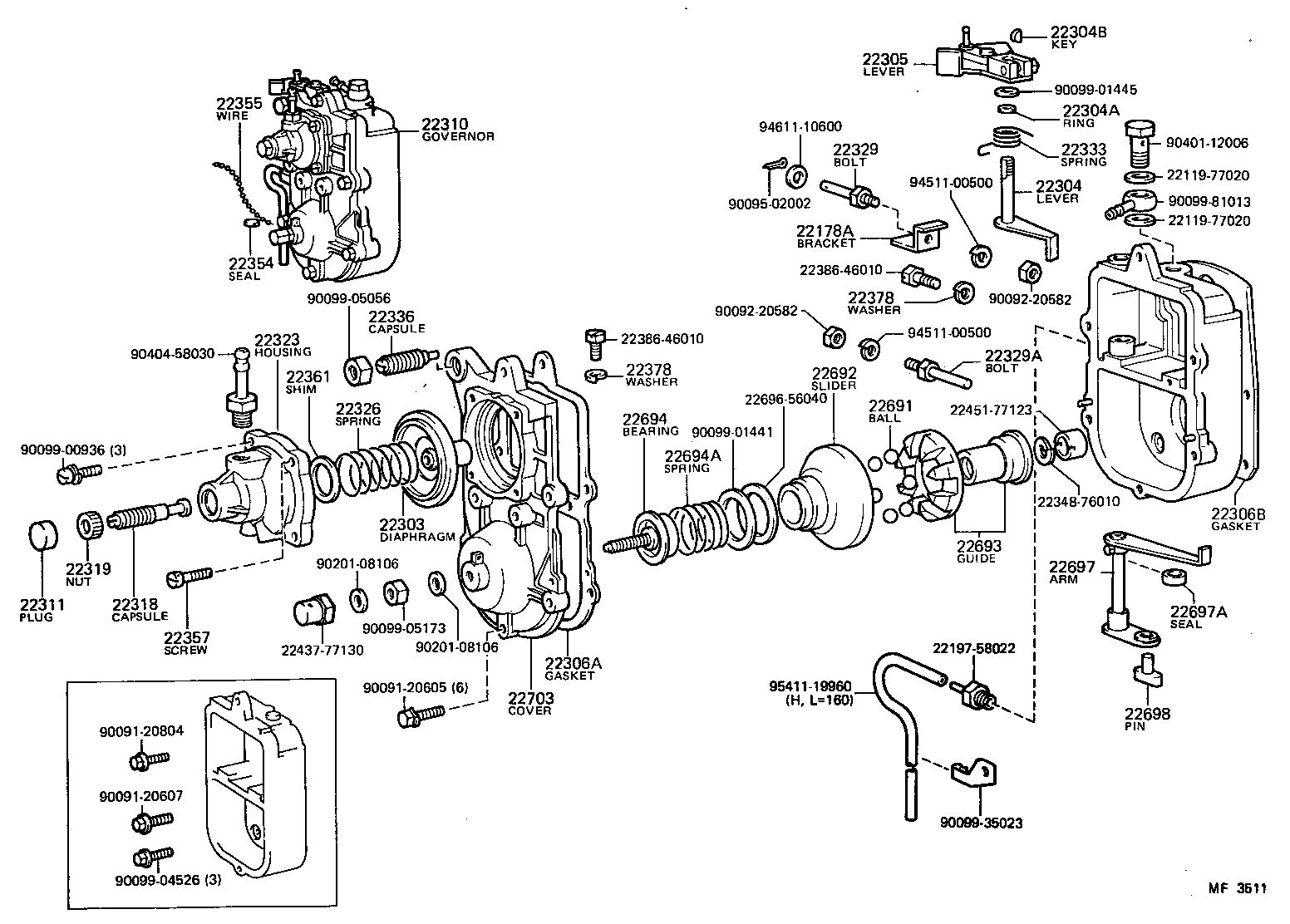  LAND CRUISER 70 |  PNEUMATIC GOVERNOR