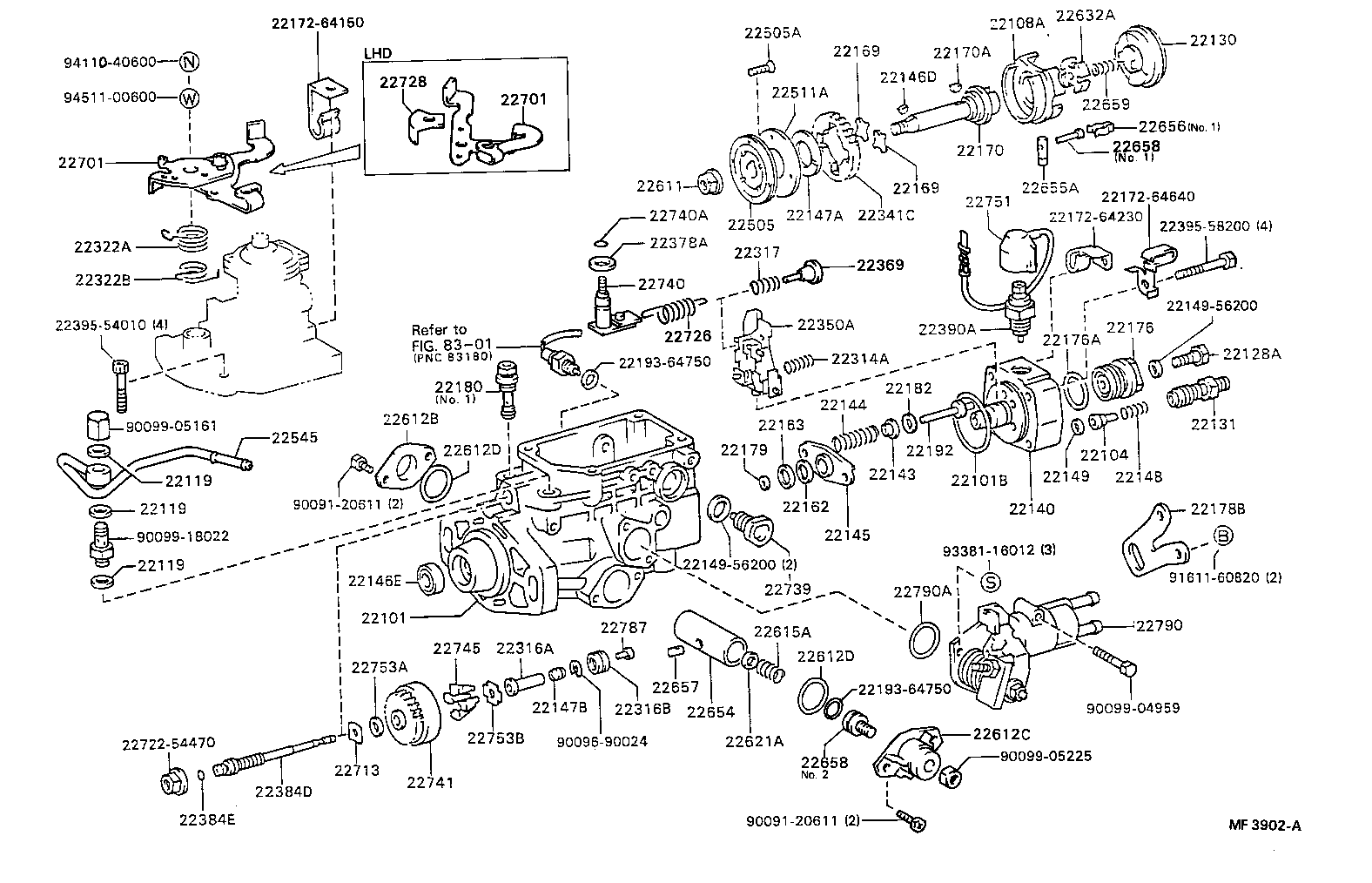  CAMRY |  INJECTION PUMP BODY
