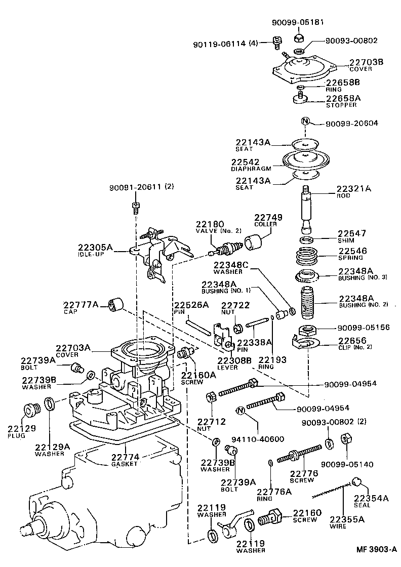  CAMRY |  INJECTION PUMP BODY
