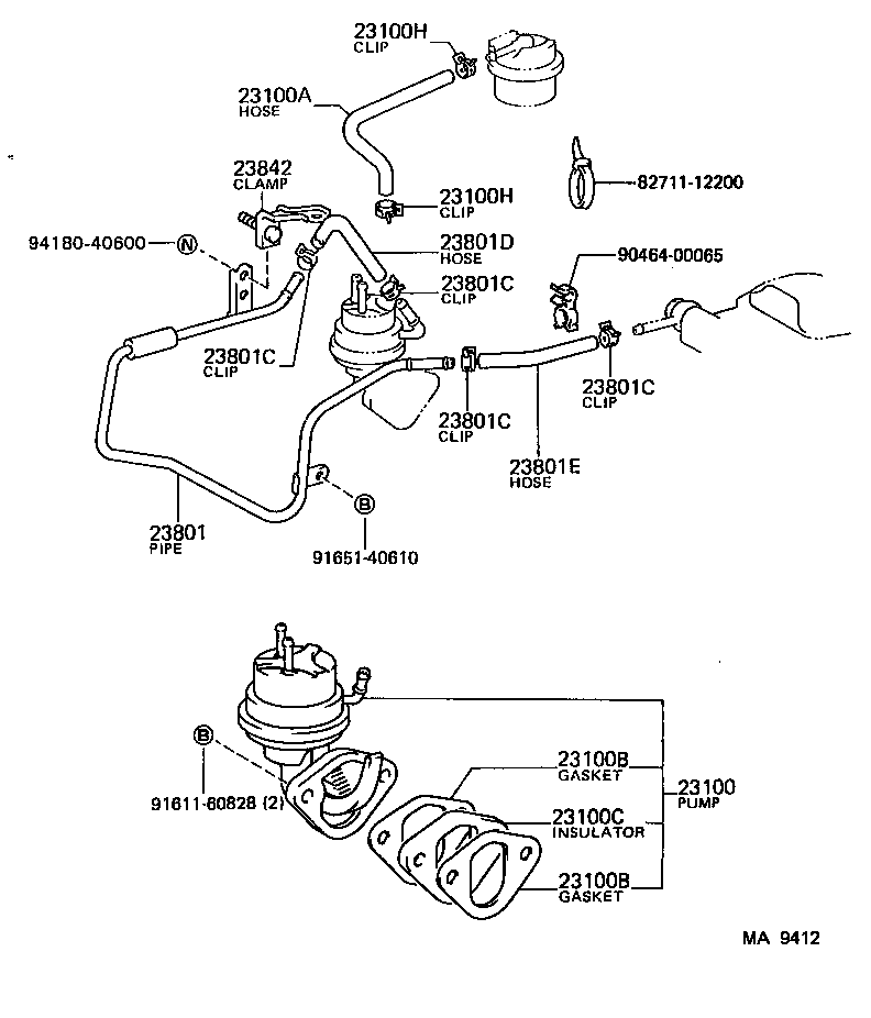  DYNA150 |  FUEL PUMP PIPE