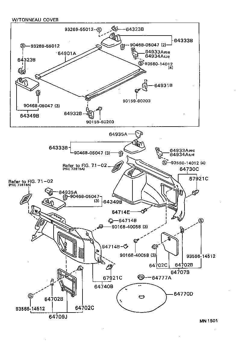  CARINA 2 |  DECK BOARD DECK TRIM COVER