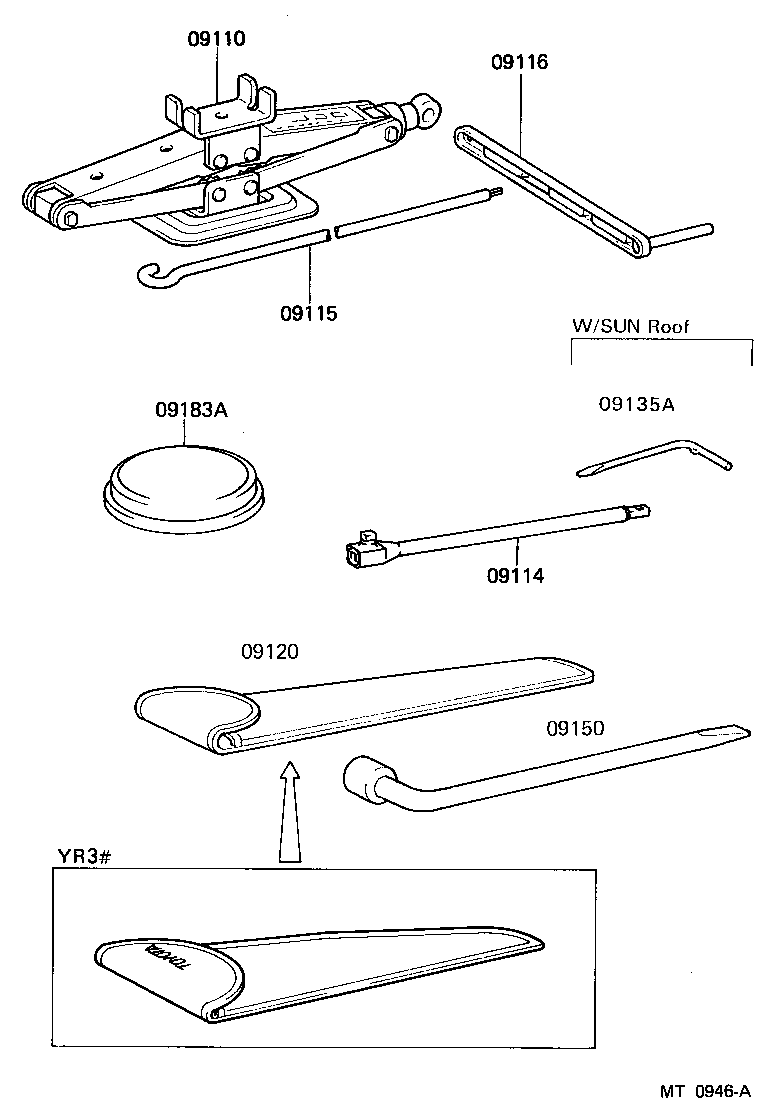 VAN |  STANDARD TOOL