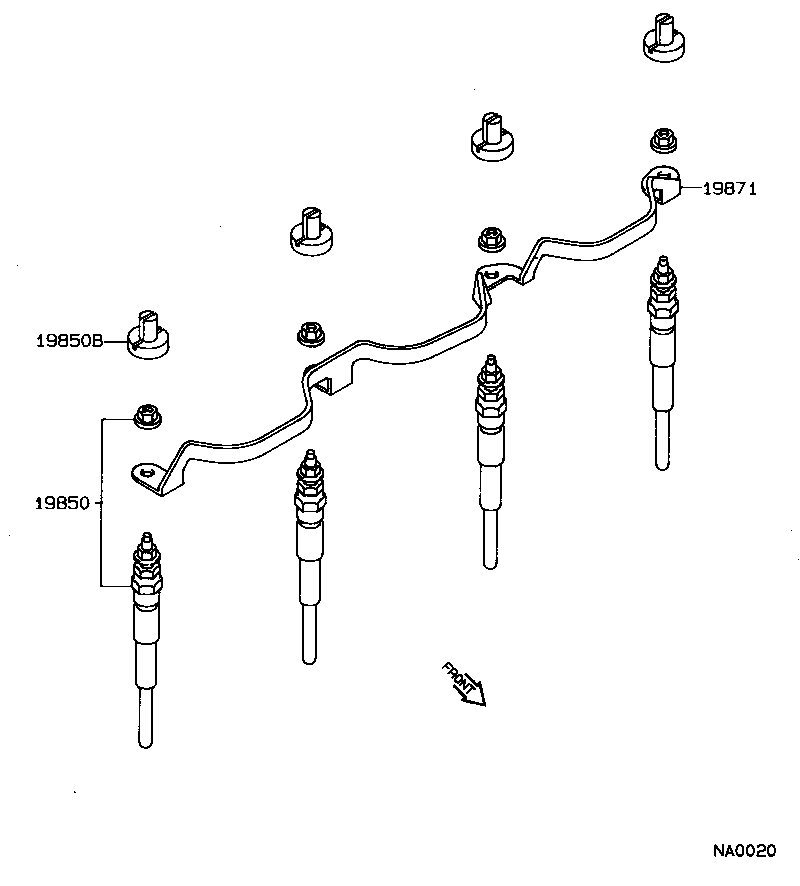  COROLLA HB |  IGNITION COIL SPARK PLUG