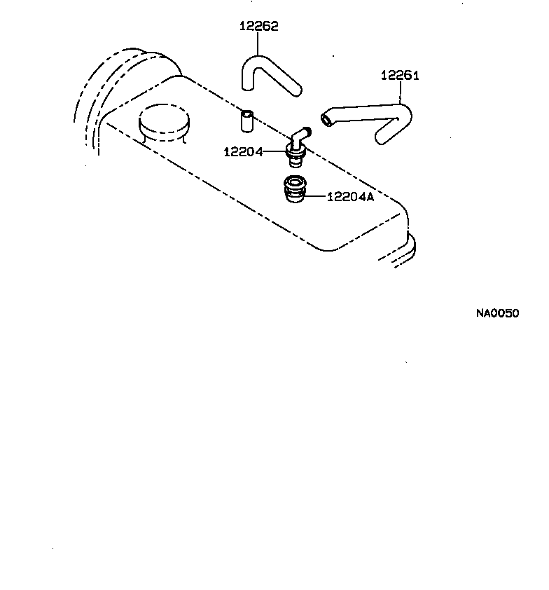  TERCEL |  VENTILATION HOSE