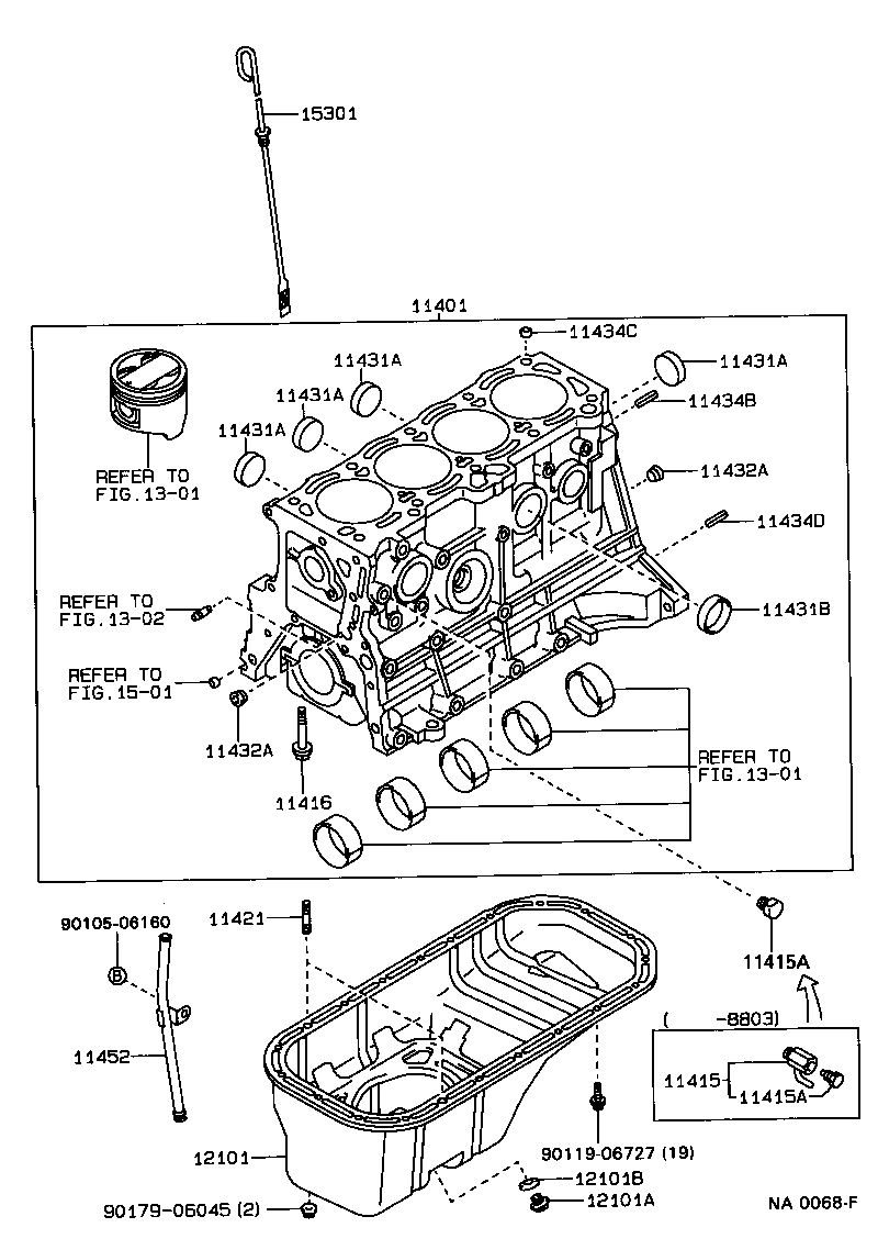  CARINA 2 |  CYLINDER BLOCK