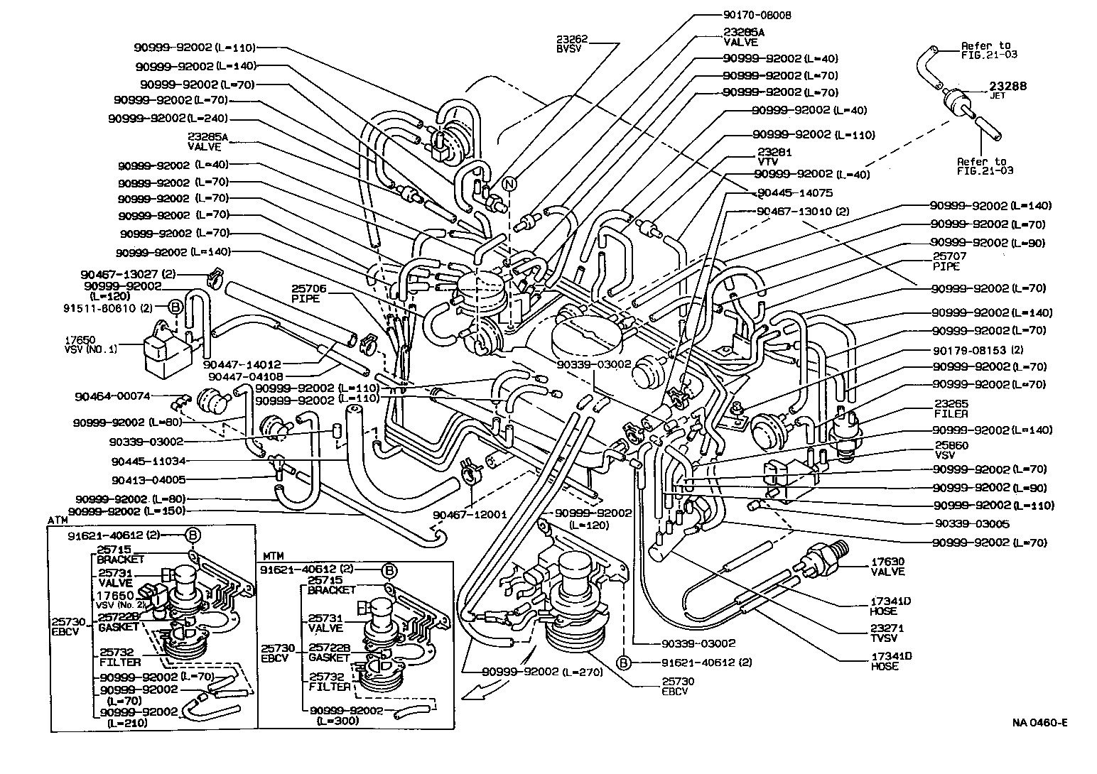  CARINA 2 |  VACUUM PIPING