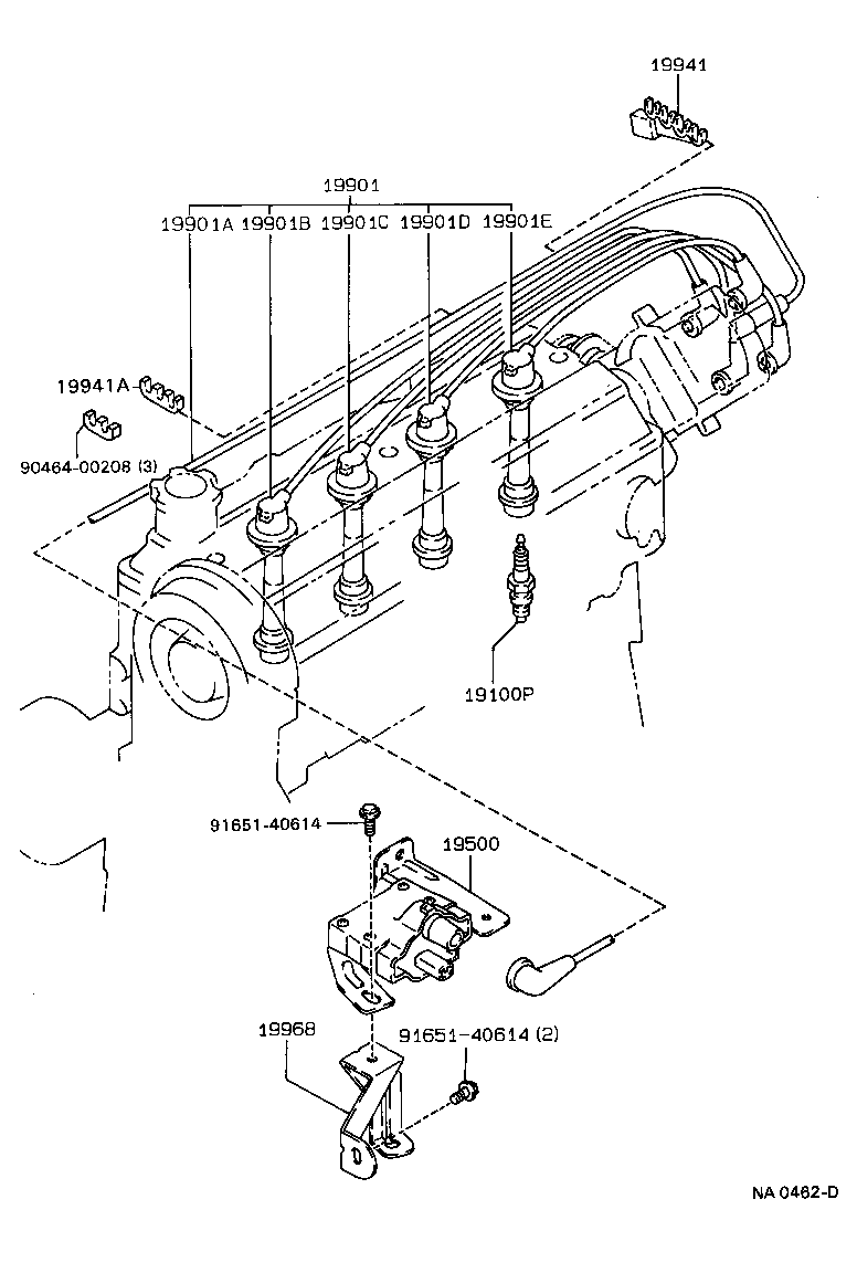  CARINA 2 |  IGNITION COIL SPARK PLUG