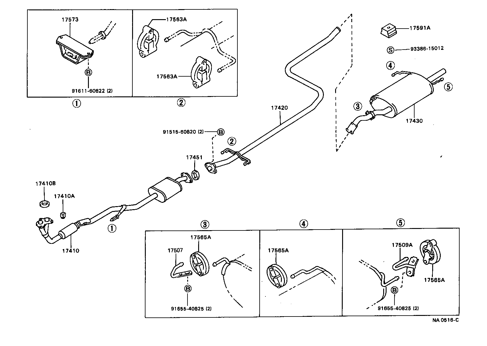  CARINA 2 |  EXHAUST PIPE