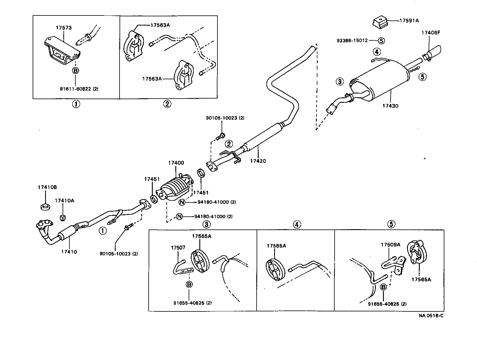  CARINA 2 |  EXHAUST PIPE