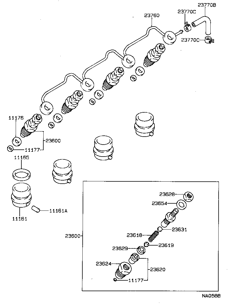  CARINA 2 |  INJECTION NOZZLE