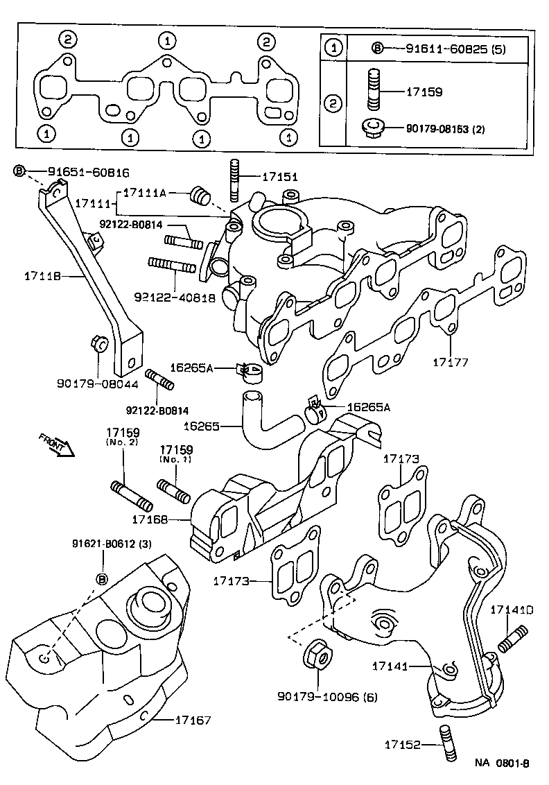  TERCEL |  MANIFOLD