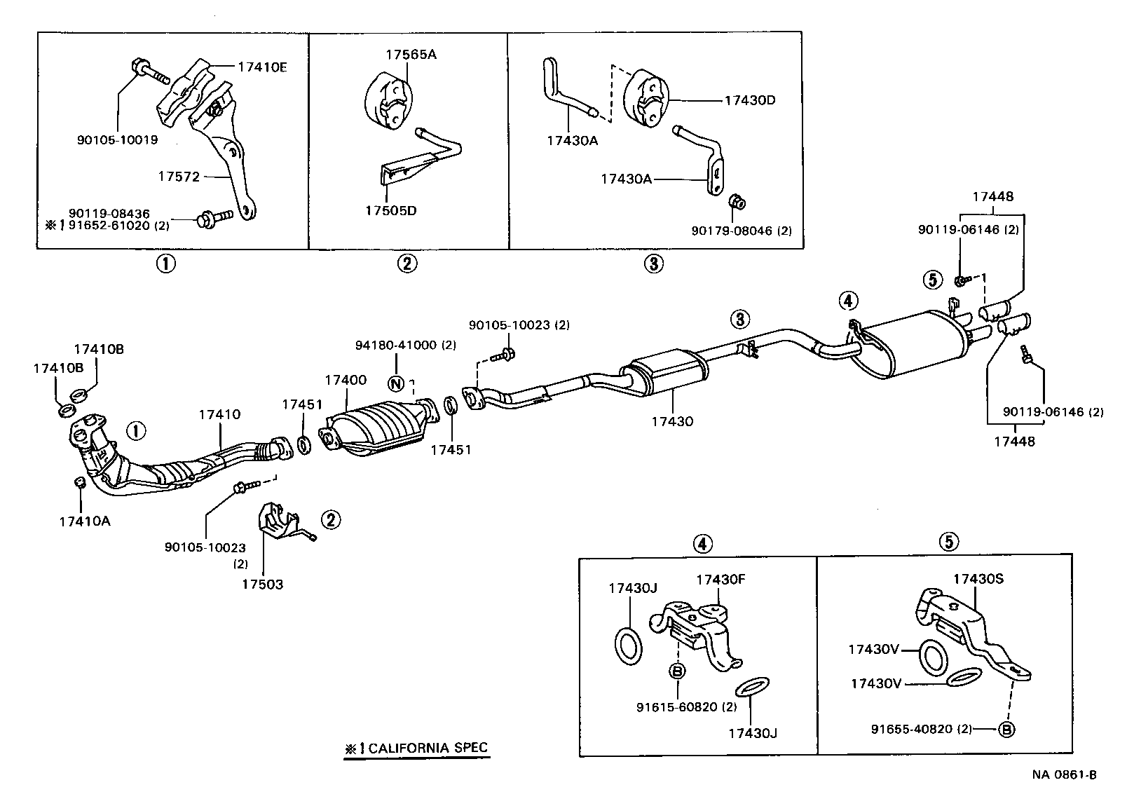  SUPRA |  EXHAUST PIPE