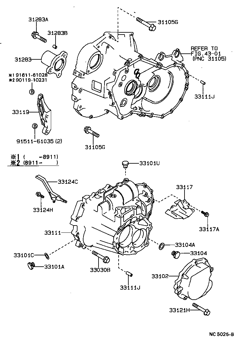 CARINA 2 | CLUTCH HOUSING TRANSMISSION CASE MTM