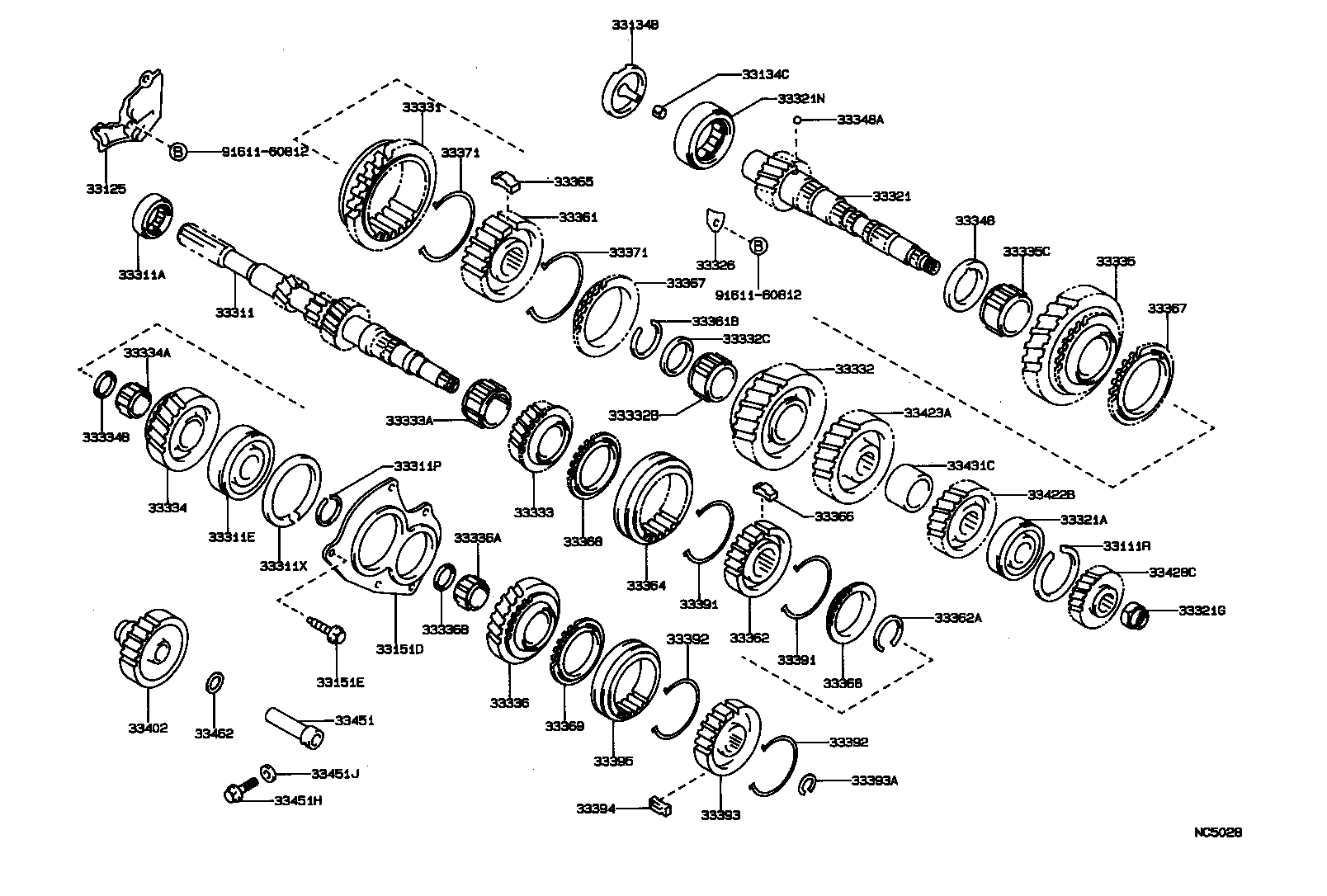  CARINA 2 |  TRANSMISSION GEAR MTM