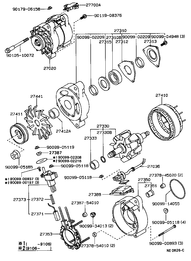  CARINA 2 |  ALTERNATOR