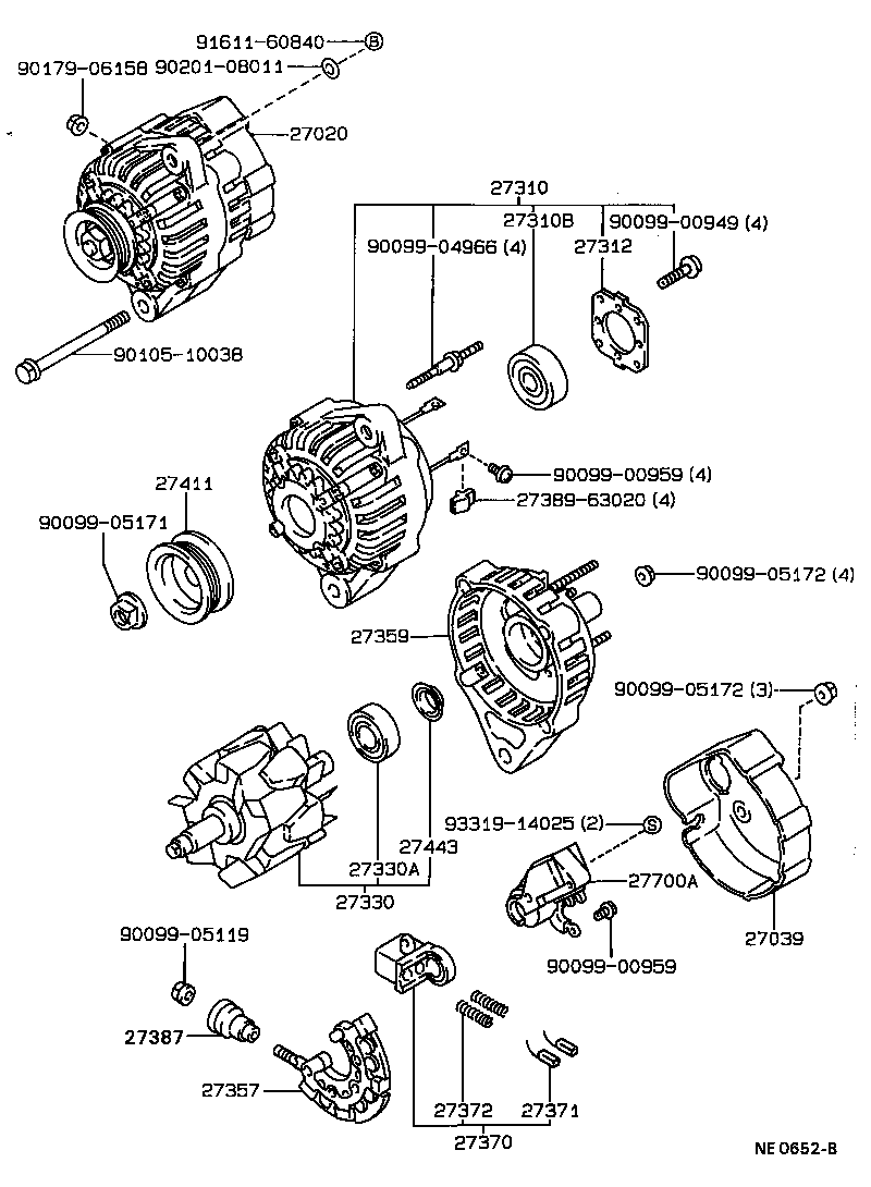  CARINA 2 |  ALTERNATOR