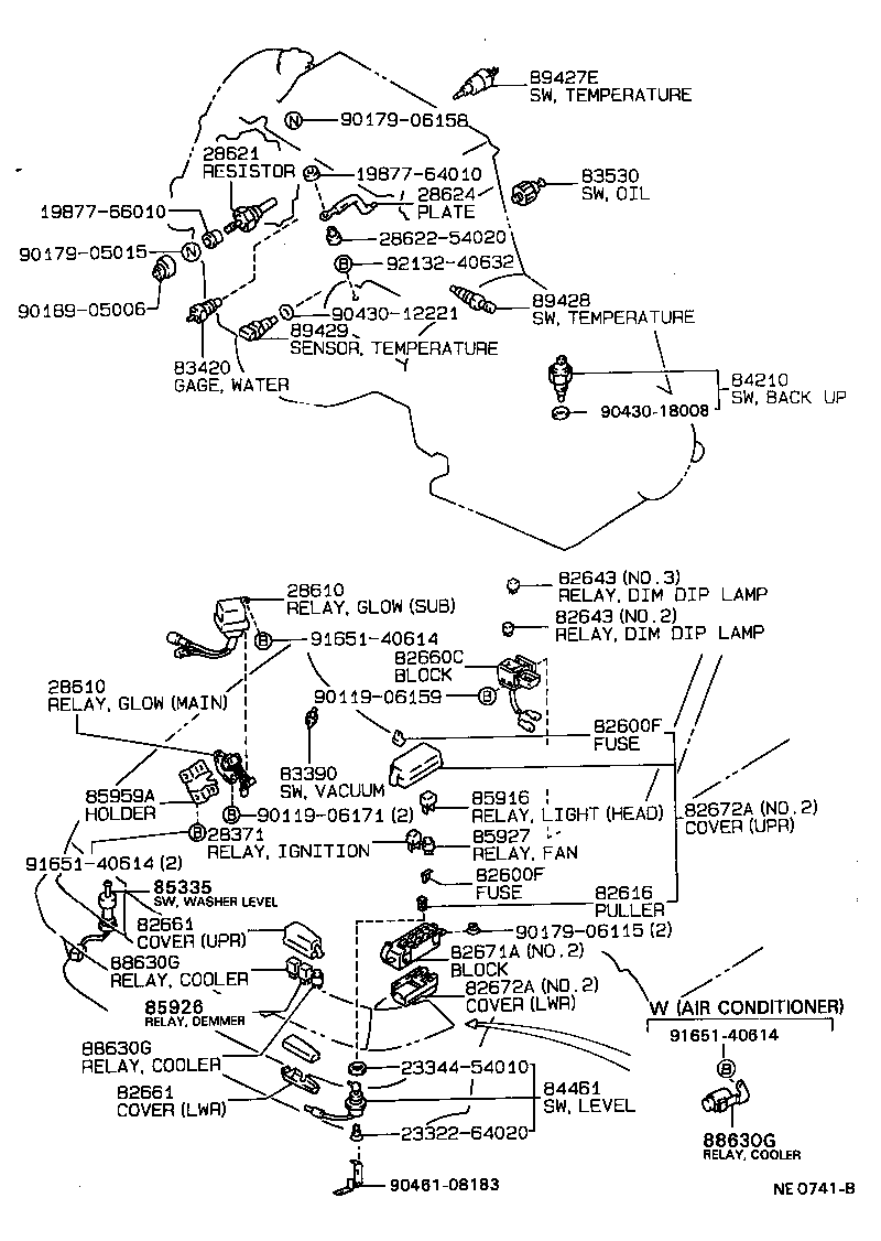  CARINA 2 |  SWITCH RELAY COMPUTER