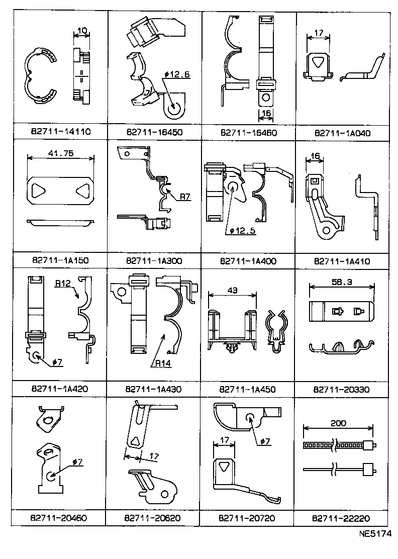  CARINA 2 |  WIRING CLAMP