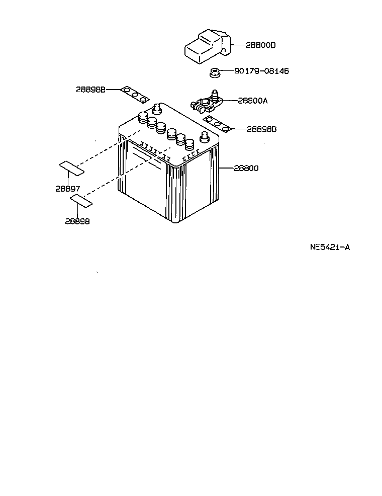  4 RUNNER TRUCK |  BATTERY BATTERY CABLE