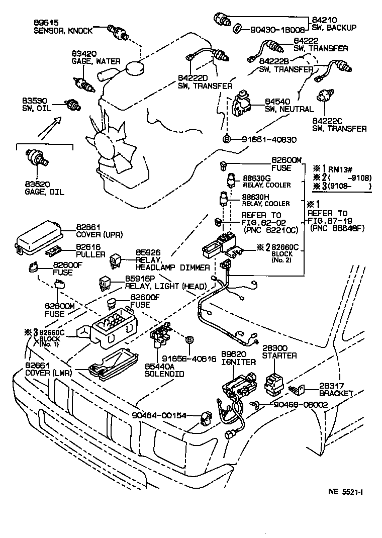  4 RUNNER TRUCK |  SWITCH RELAY COMPUTER