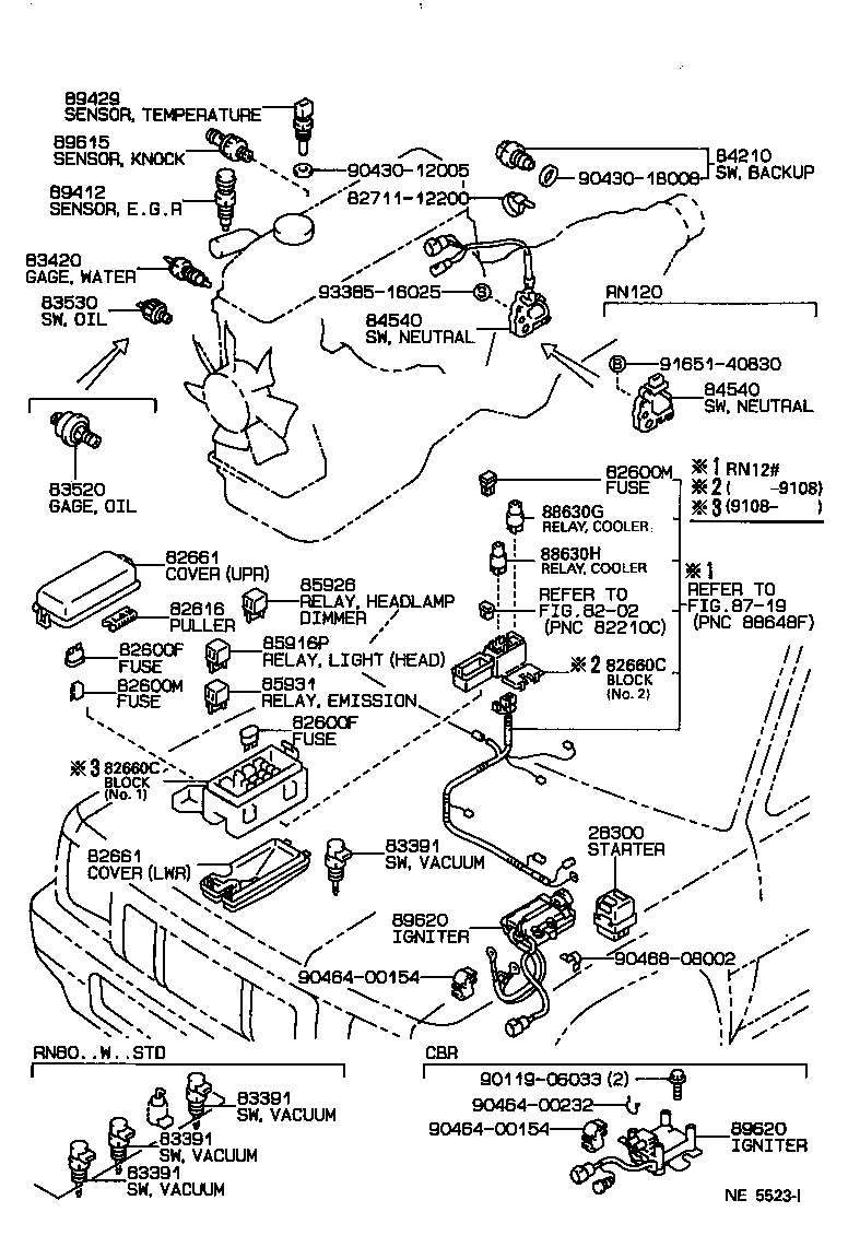  4 RUNNER TRUCK |  SWITCH RELAY COMPUTER