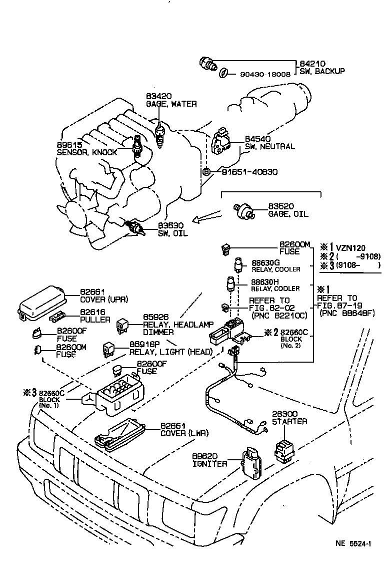  4 RUNNER TRUCK |  SWITCH RELAY COMPUTER
