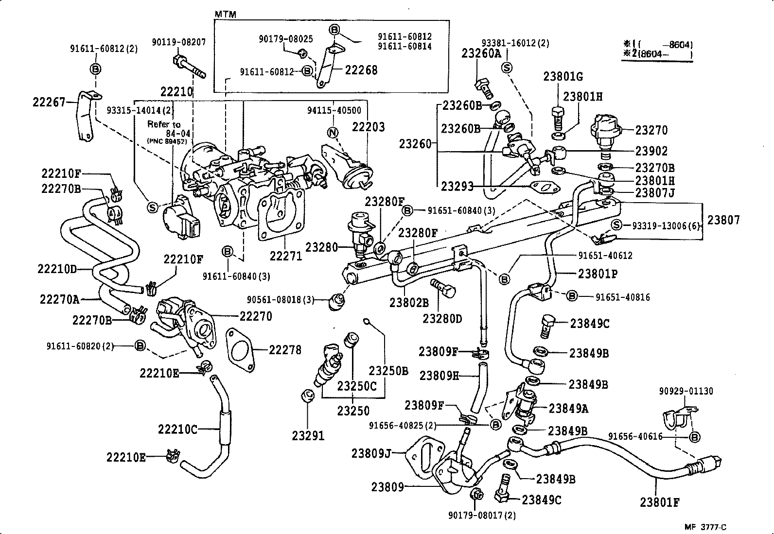  SUPRA |  FUEL INJECTION SYSTEM
