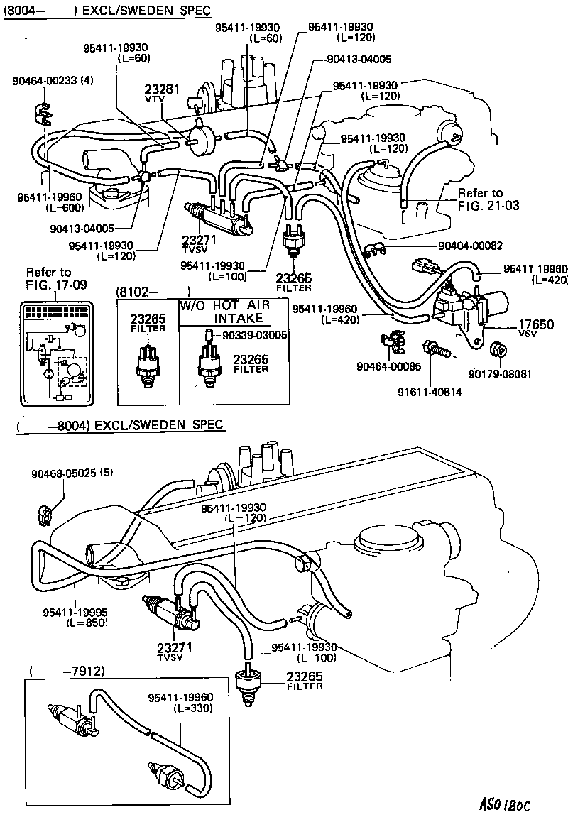  HIACE |  VACUUM PIPING