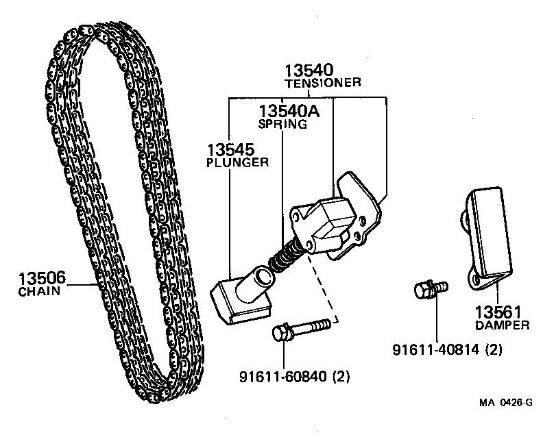  CARINA |  CAMSHAFT VALVE