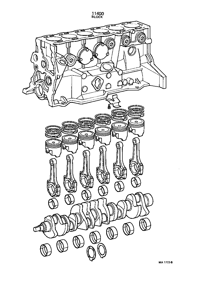  CROWN |  SHORT BLOCK ASSEMBLY