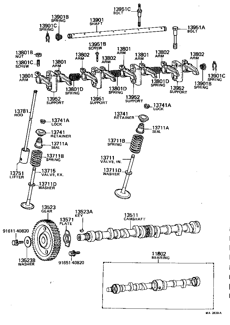  HIACE |  CAMSHAFT VALVE