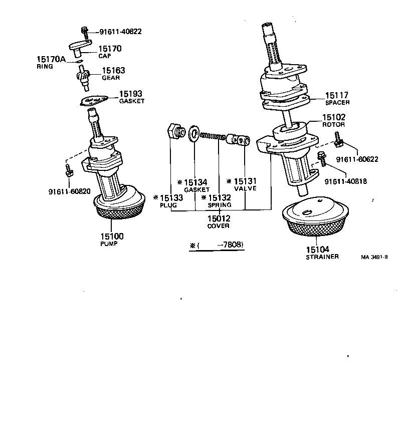  CELICA |  ENGINE OIL PUMP