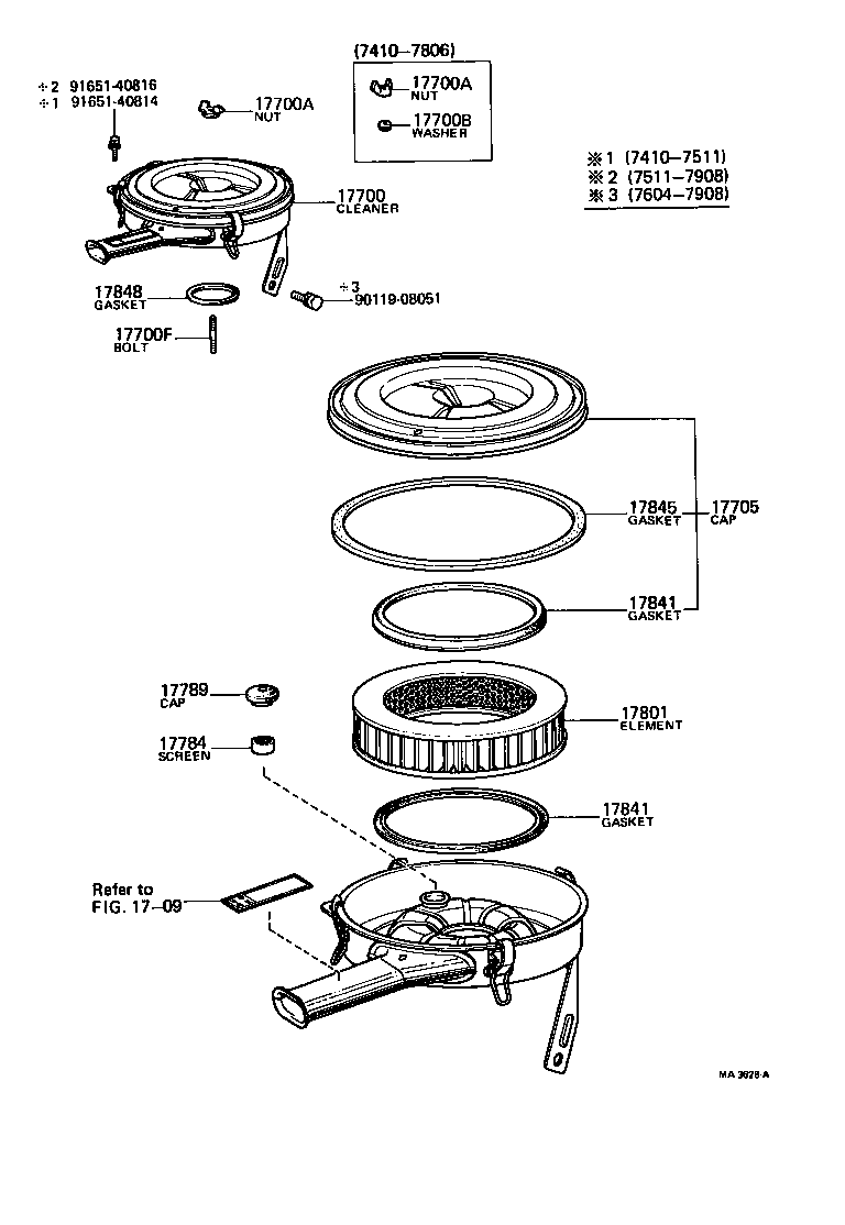  CROWN |  AIR CLEANER