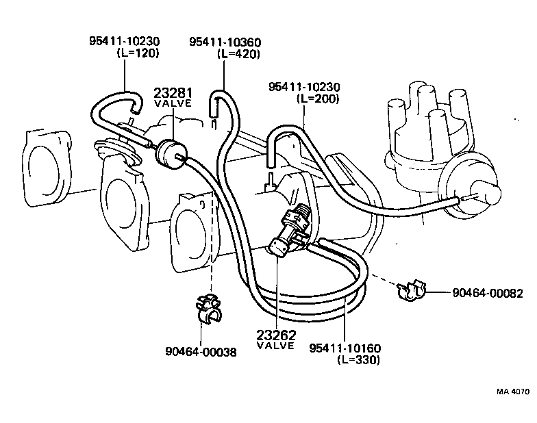  CELICA |  VACUUM PIPING