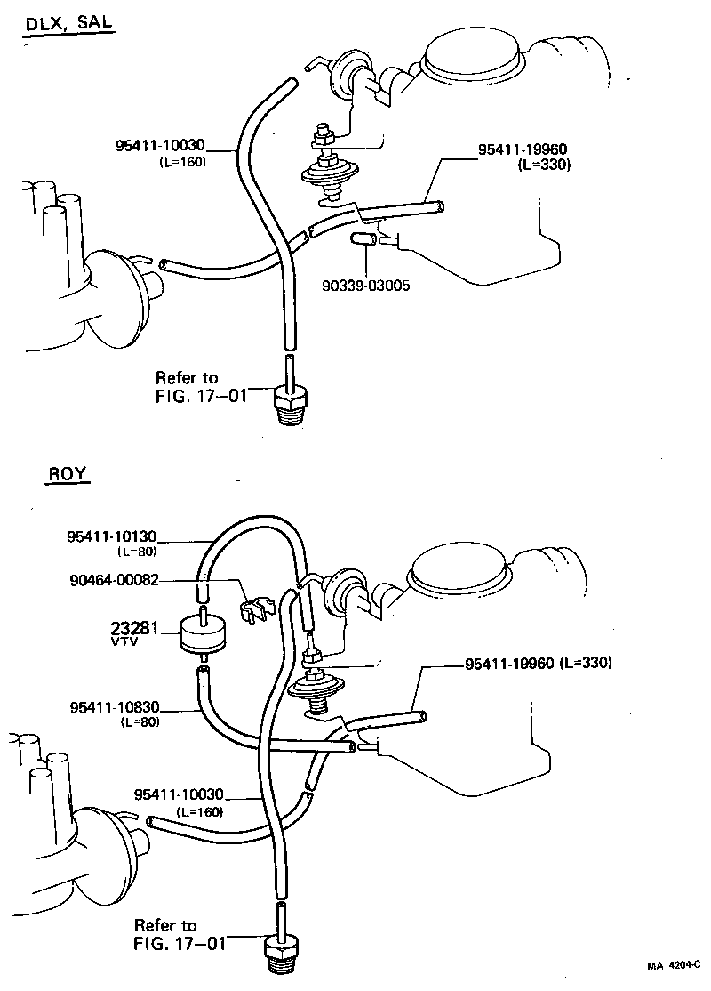  CROWN |  VACUUM PIPING