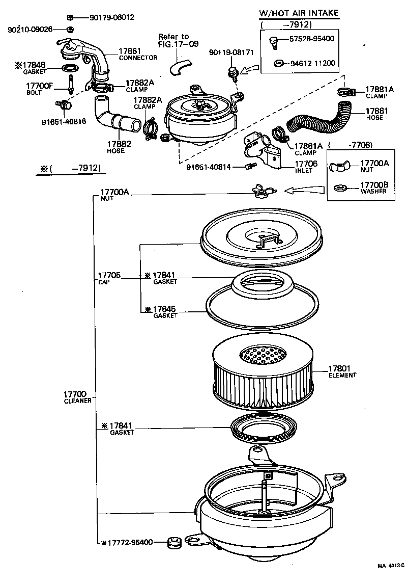  HIACE |  AIR CLEANER