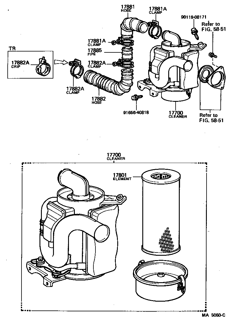  HIACE |  AIR CLEANER
