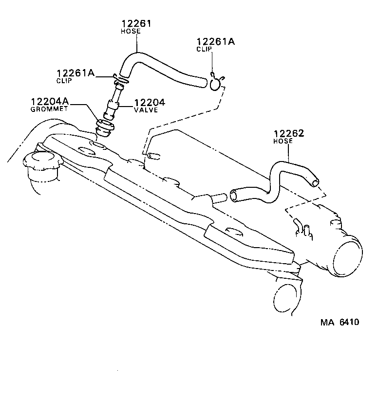  CELICA |  VENTILATION HOSE