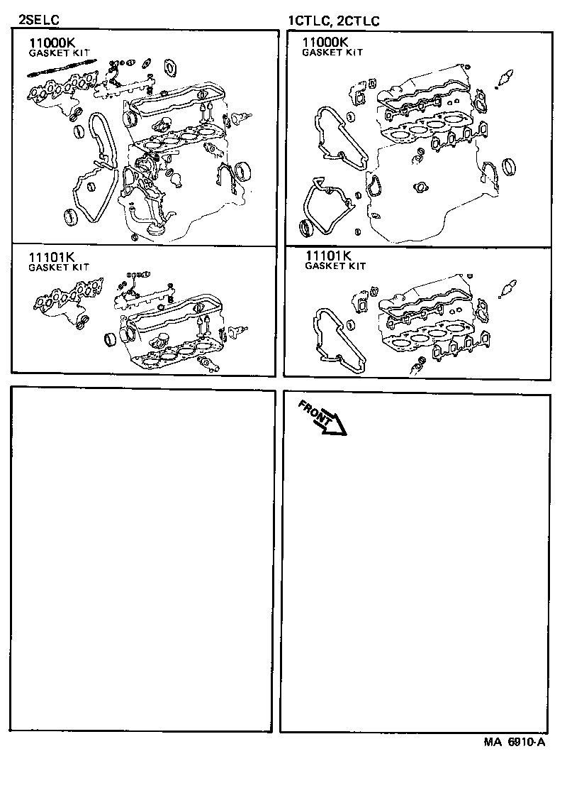  CAMRY |  ENGINE OVERHAUL GASKET KIT