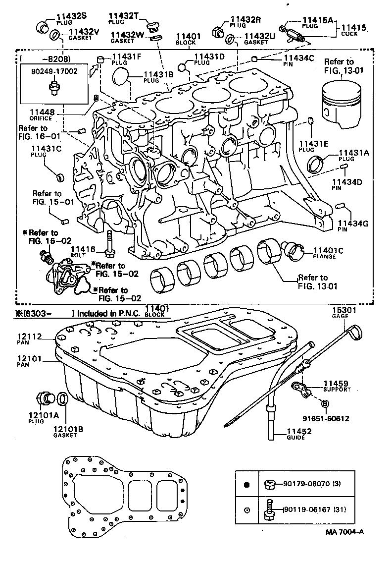  CARINA |  CYLINDER BLOCK