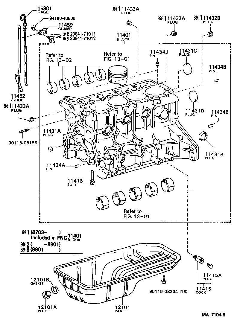  VAN |  CYLINDER BLOCK